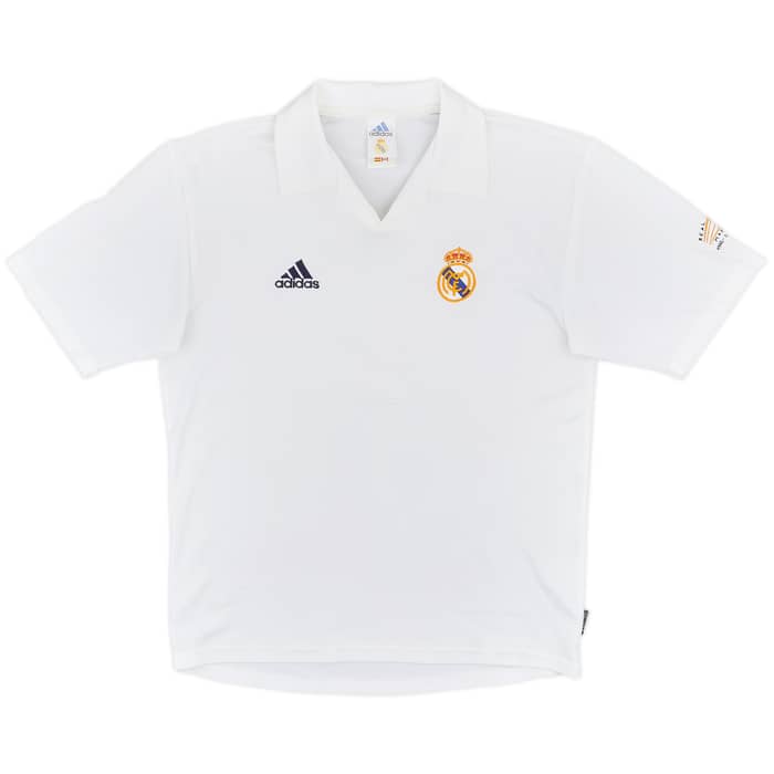 2001 Real Madrid Home Shirt Zidane #5 - 6/10 - (S)