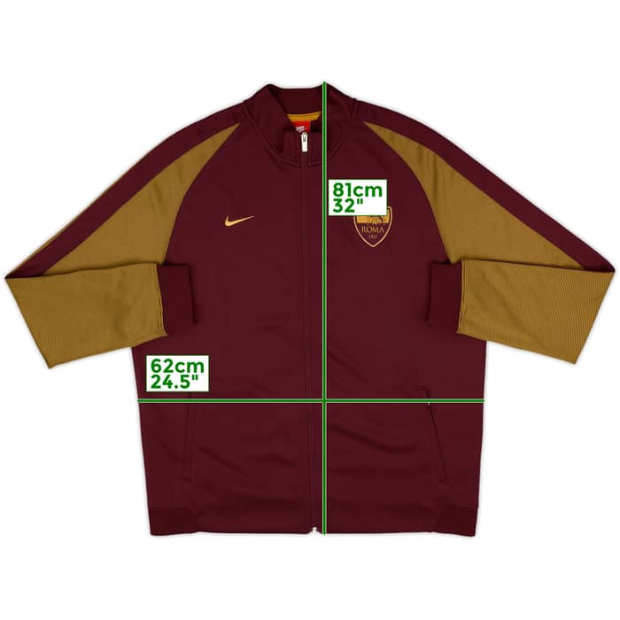 2016-17 Roma Nike Track Jacket - 10/10 - (XXL)