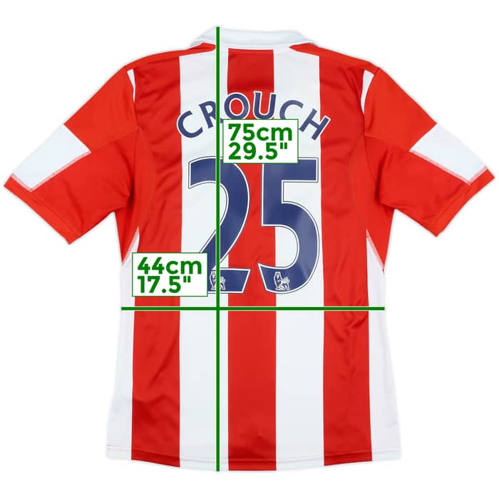 2013-14 Stoke City '150 Years' Home Shirt Crouch #25 - 9/10 - (S)