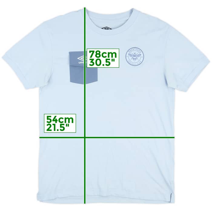 2019-20 Brentford Umbro Cotton Tee - 9/10 - (L)