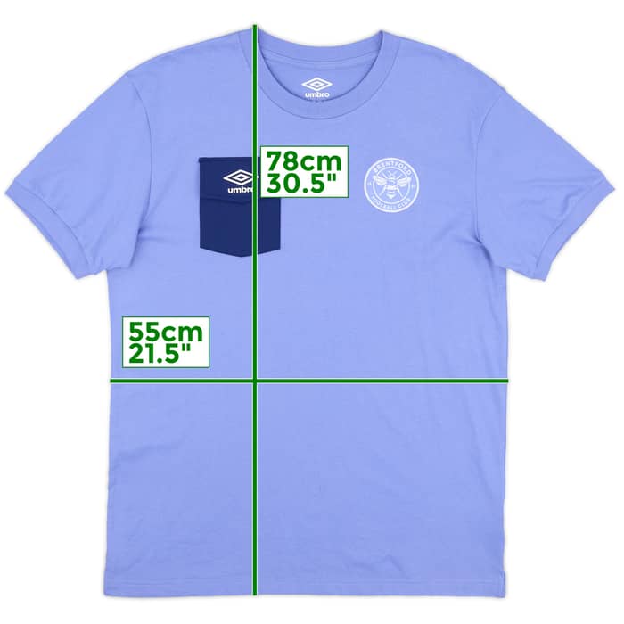 2024-25 Brentford Umbro Cotton Tee - 10/10 - (L)