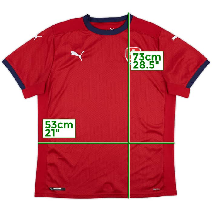 2020-21 Czech Reuplic Home Shirt - 9/10 - (L)