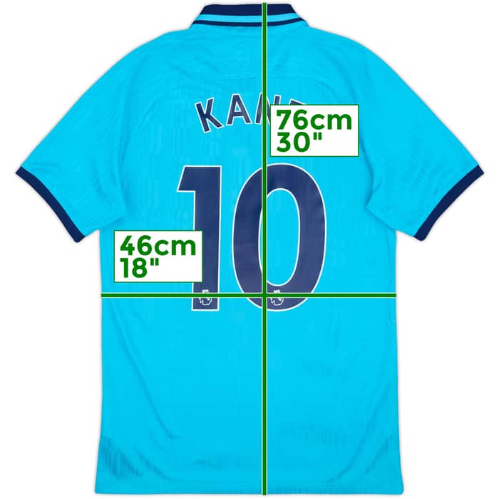 2019-20 Tottenham Third Shirt Kane #10 - 8/10 - (S)
