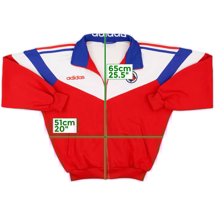 1995-96 South China AA adidas Track Jacket - 6/10 - (S)