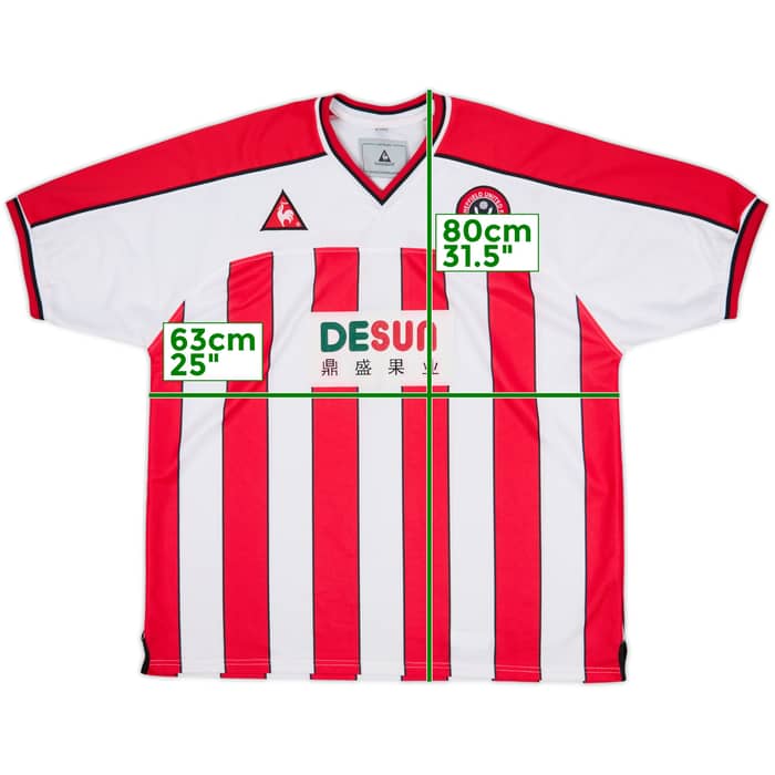 2002-04 Sheffield United Home Shirt - 8/10 - (XL)
