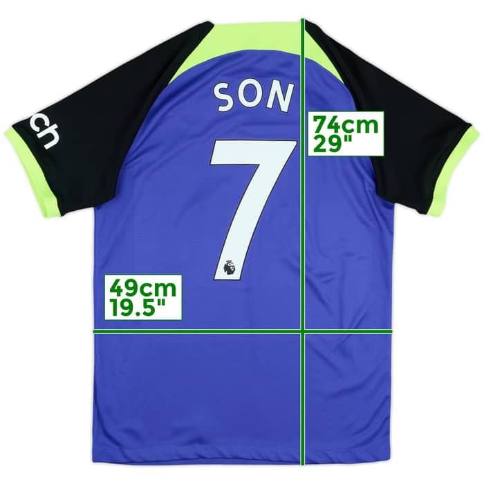 2022-23 Tottenham Away Shirt Son #7 - 9/10 - (M)