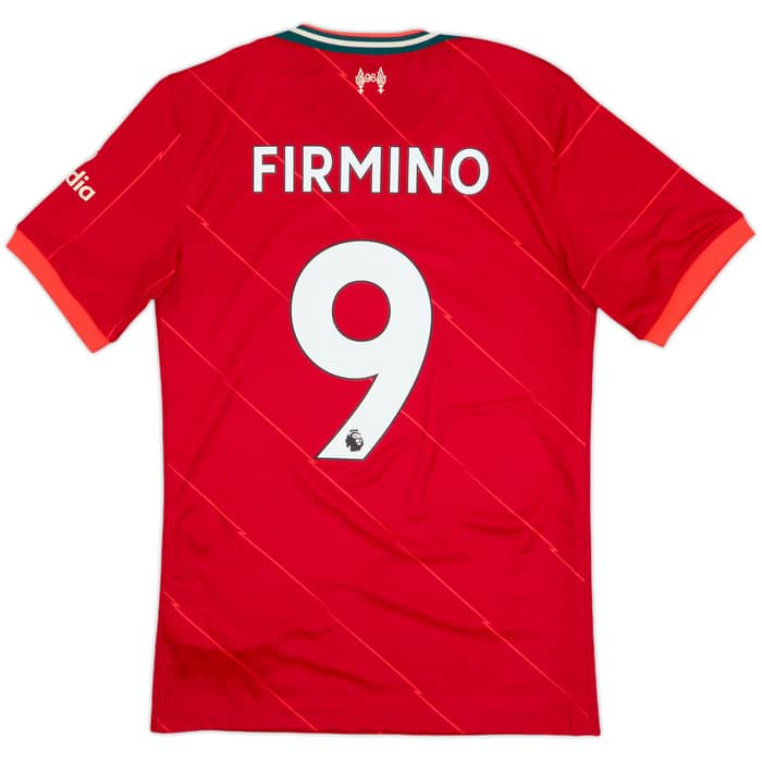 2021-22 Liverpool Home Shirt Firmino #9 - 8/10 - (S)