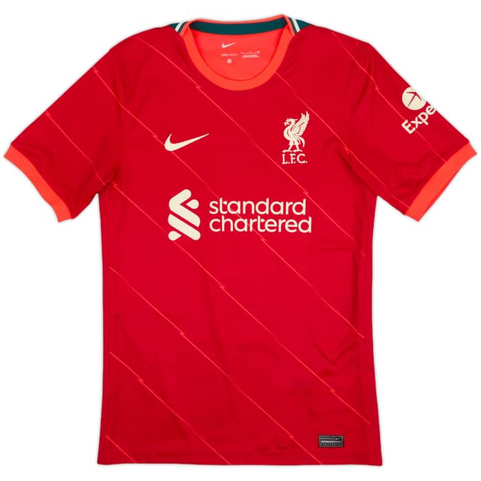 2021-22 Liverpool Home Shirt Firmino #9 - 8/10 - (S)