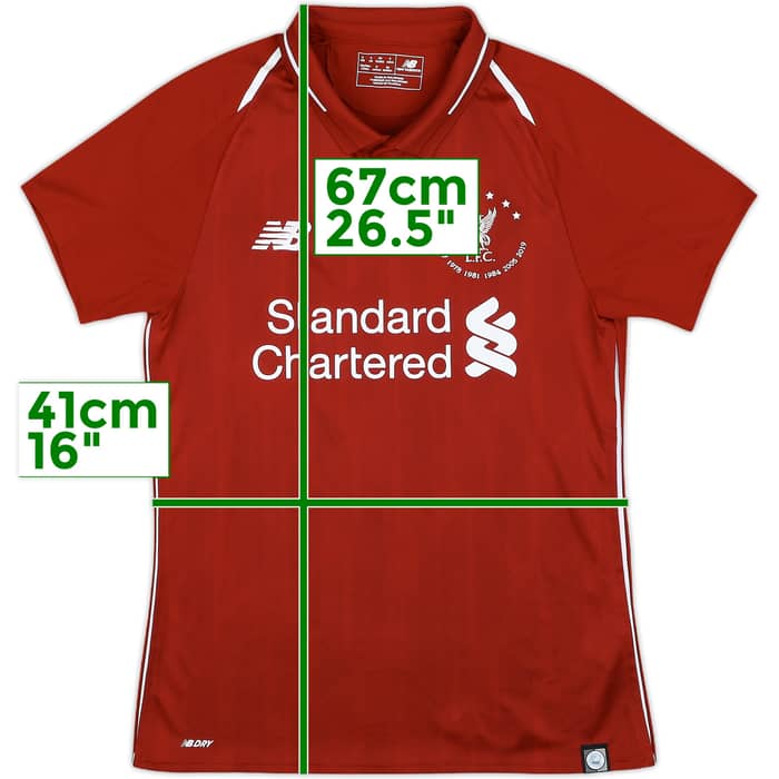 2018-19 Liverpool 'Champions' Home Shirt - 10/10 - (Women's S)