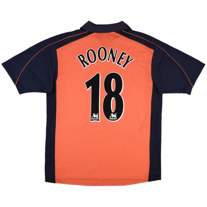 2001-02 Everton Third Shirt Rooney #18 - 6/10 - (L)