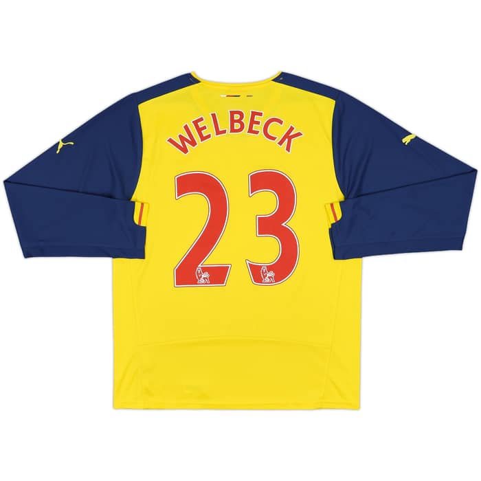 2014-15 Arsenal Away L/S Shirt Welbeck #23 - 5/10 - (L)