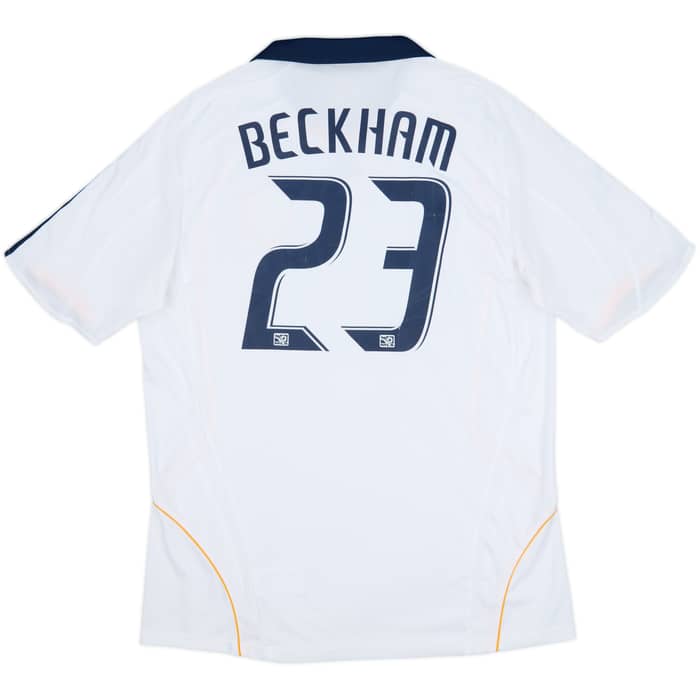 2008-09 LA Galaxy Home Shirt Beckham #23 - 5/10 - (L)
