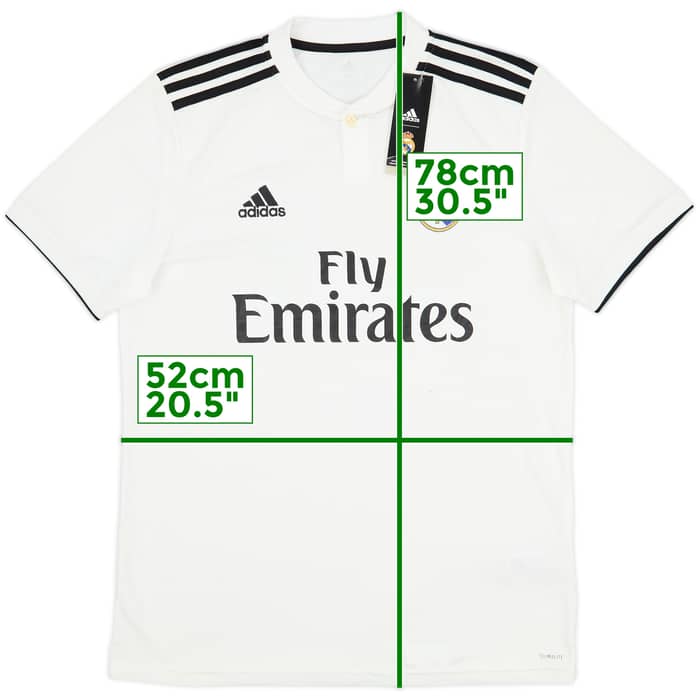 2018-19 Real Madrid Home Shirt (M)