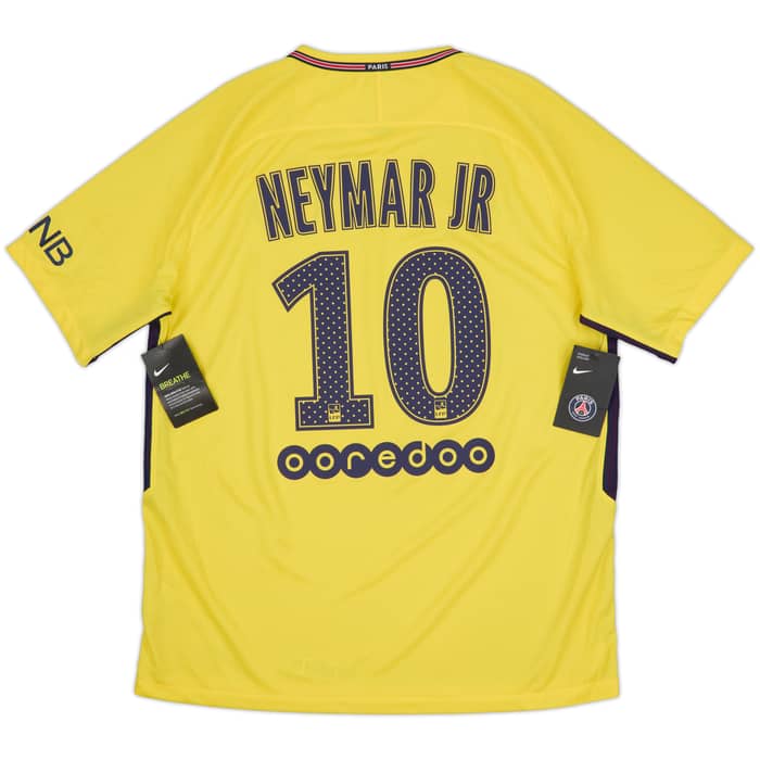 2017-18 Paris Saint-Germain Away Shirt Neymar Jr #10 (L)