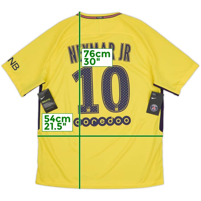2017-18 Paris Saint-Germain Away Shirt Neymar Jr #10 (L)