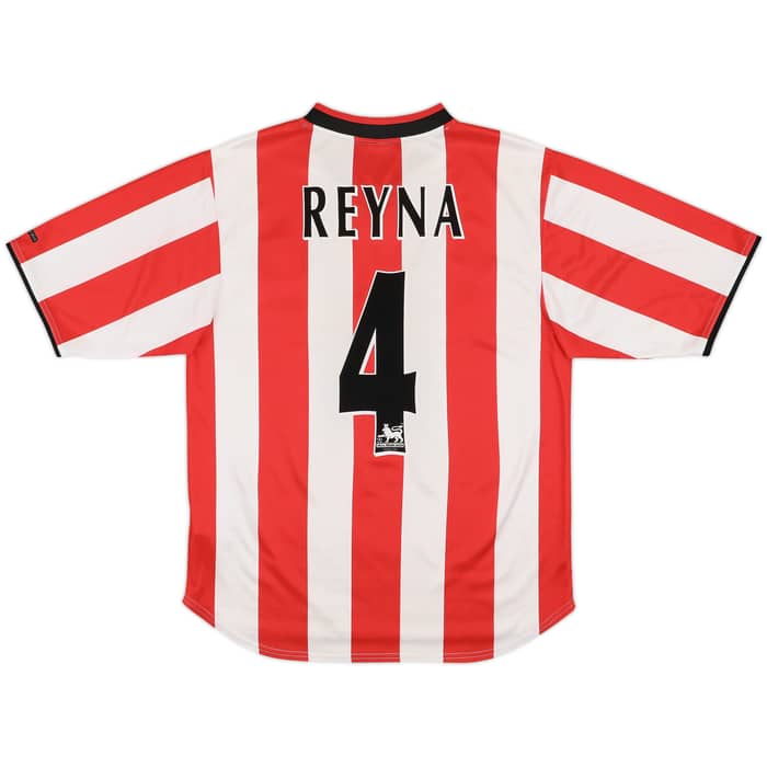 2000-02 Sunderland Home Shirt Reyna #4 - 7/10 - (S)