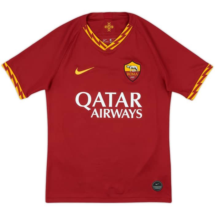 2019-20 Roma Home Shirt Dzeko #9 - 7/10 - (S)
