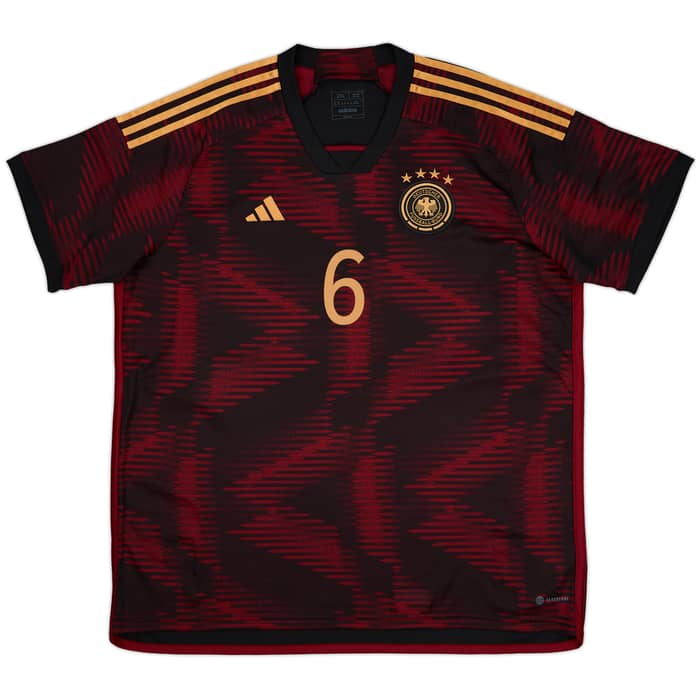 2022-23 Germany Away Shirt Kimmich #6 - 10/10 - (XXL)
