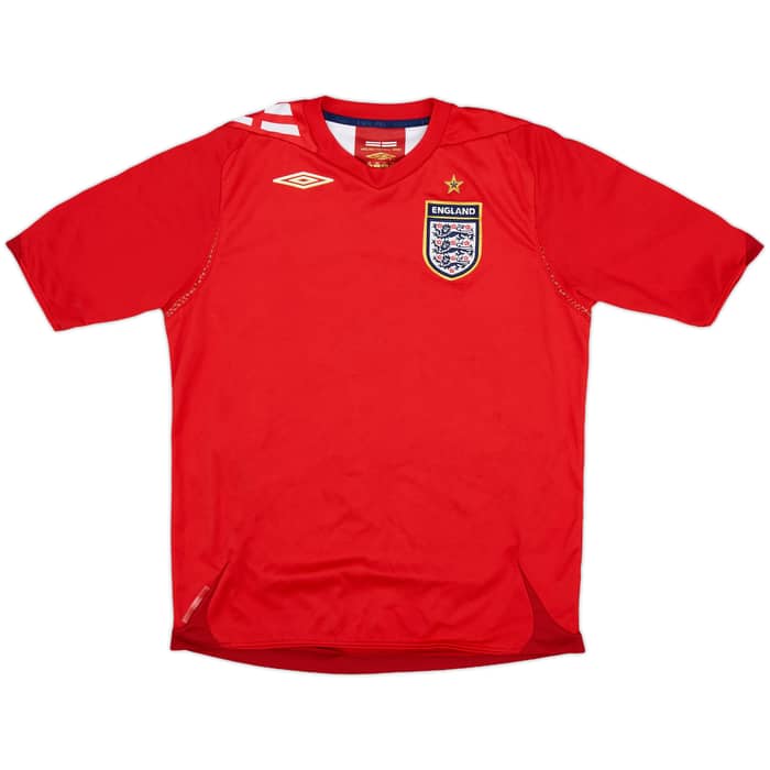 2006-08 England Away Shirt - 9/10 - (L.Boys)
