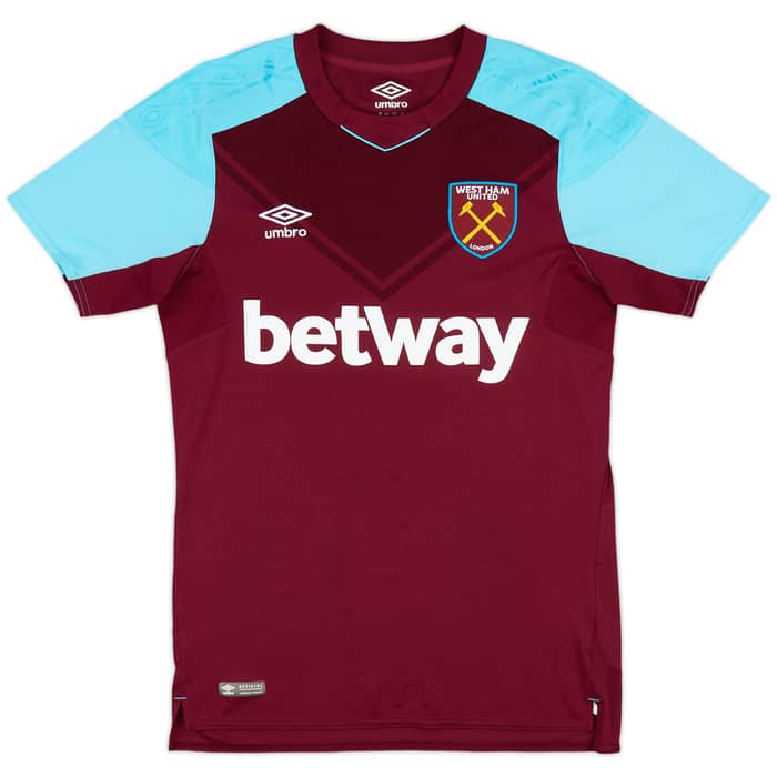 2017-18 West Ham Home Shirt Zabaleta #5 - 8/10 - (S)