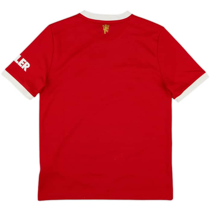 2021-22 Manchester United Home Shirt - 9/10 - (L.Boys)