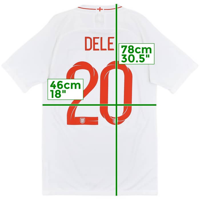 2018-19 England Home Shirt Dele #20 - 10/10 - (S)