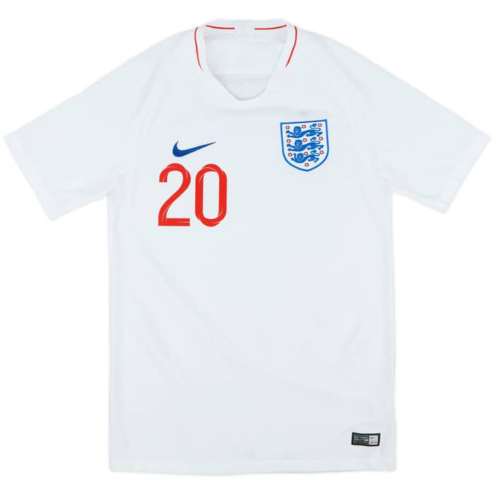 2018-19 England Home Shirt Dele #20 - 8/10 - (S)