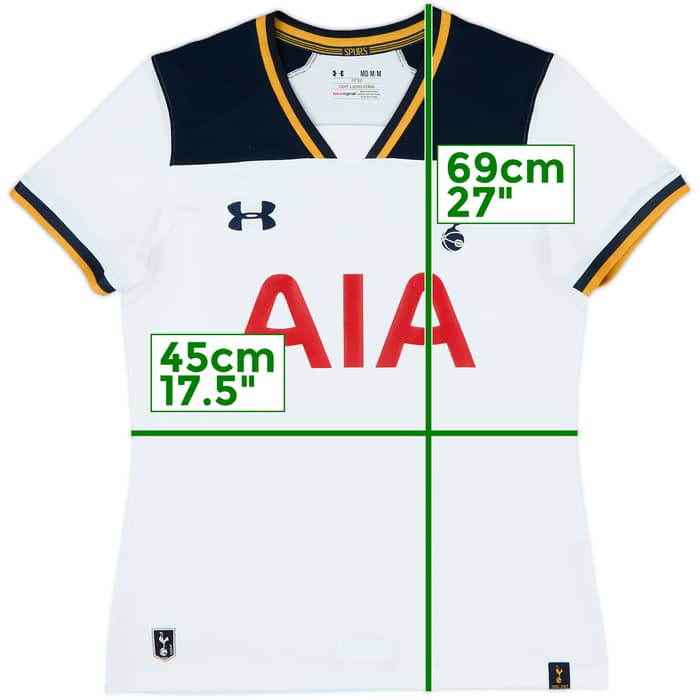 2016-17 Tottenham Home Shirt - 10/10 - (Women's M)