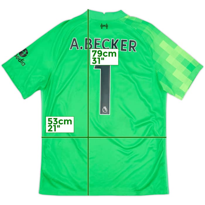 2021-22 Liverpool GK S/S Shirt - 7/10 - (L)