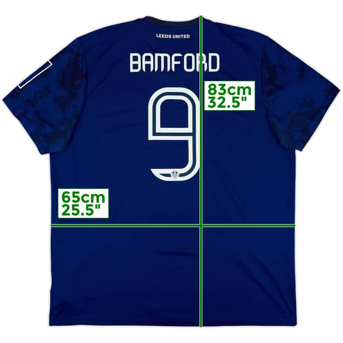 2021-22 Leeds United Away Shirt Bamford #9 - 8/10 - (XXL)
