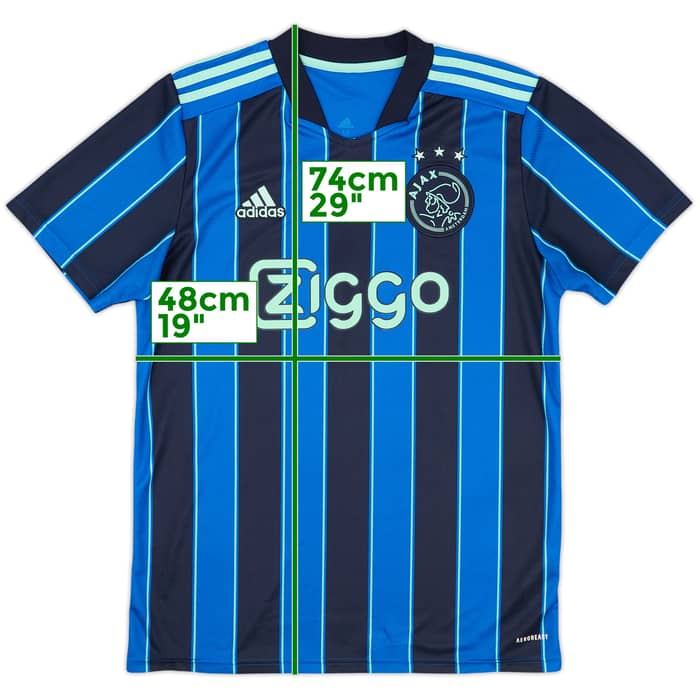 2021-22 Ajax Away Shirt - 9/10 - (M)