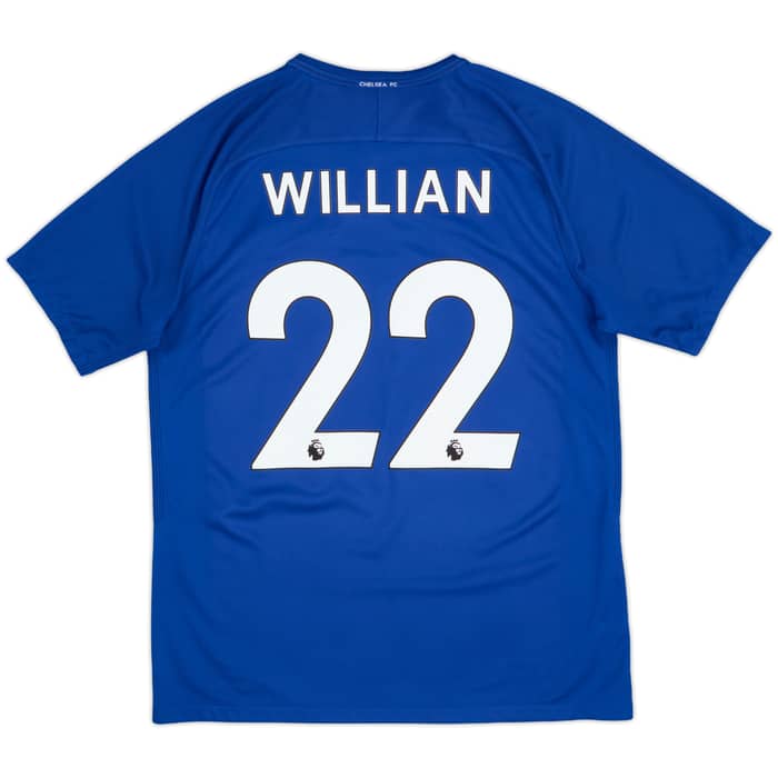 2017-18 Chelsea Home Shirt Willian #22 - 8/10 - (L)