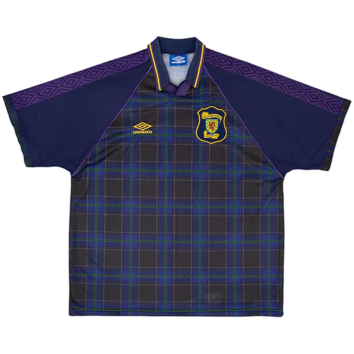 1994-96 Scotland Home Shirt - 8/10 - (XXL)