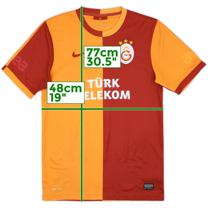 2012-13 Galatasaray Home Shirt - 5/10 - (S)