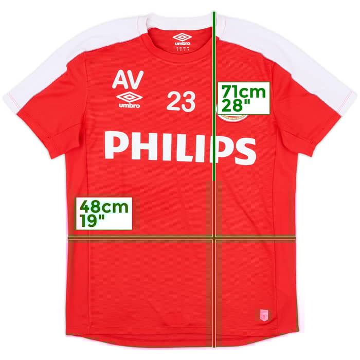 2014-15 PSV Women's Academy Player Issue Umbro Training Shirt #23 - 9/10 - (M)