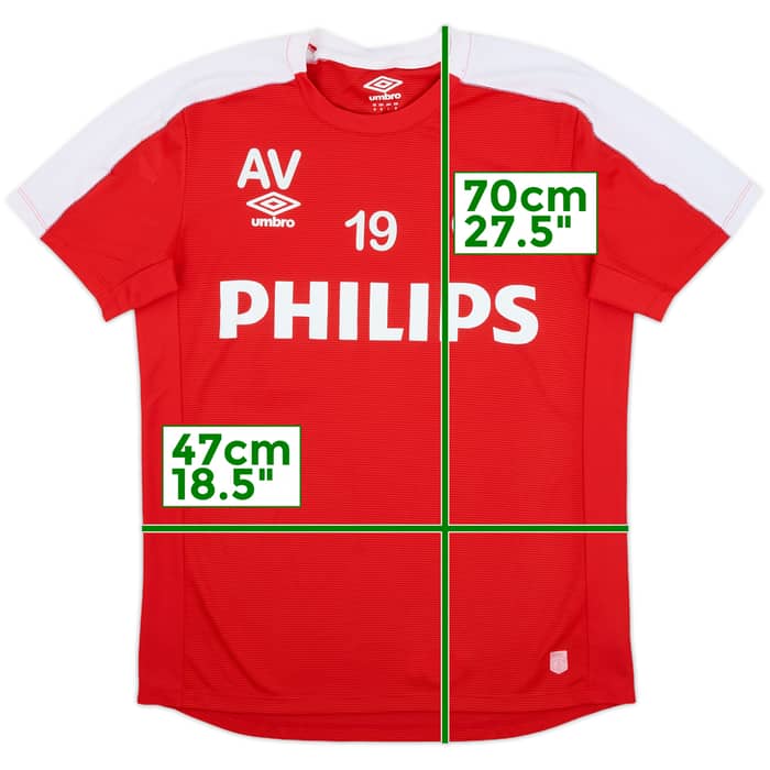 2014-15 PSV Women's Academy Player Issue Umbro Training Shirt #19 - 10/10 - (M)