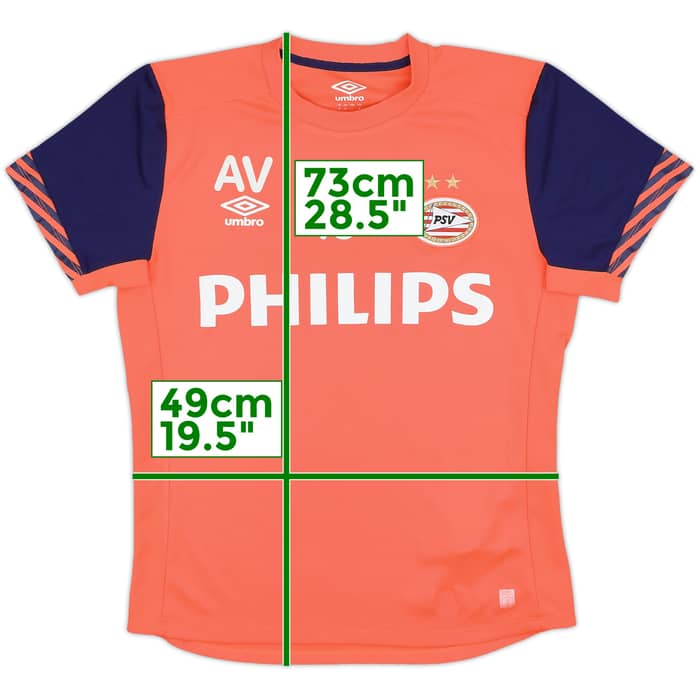 2014-15 PSV Women's Academy Player Issue Umbro Training Shirt #16 - 8/10 - (M)