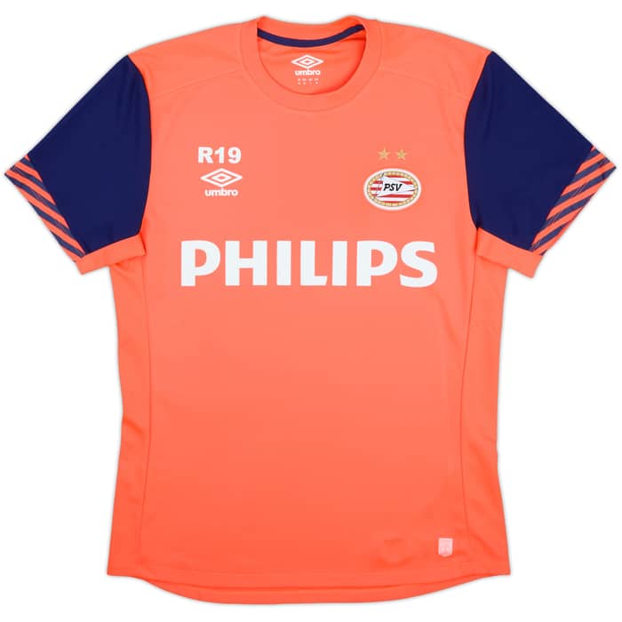 2015-16 PSV Umbro Reserves Player Issue Training Shirt #19 - 8/10 - (M)