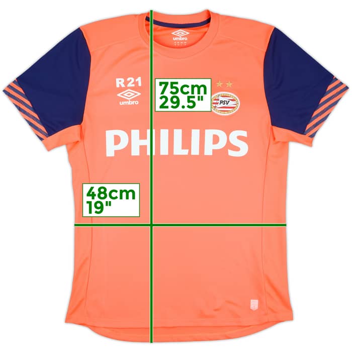 2015-16 PSV Umbro Reserves Player Issue Training Shirt #21 - 10/10 - (M)