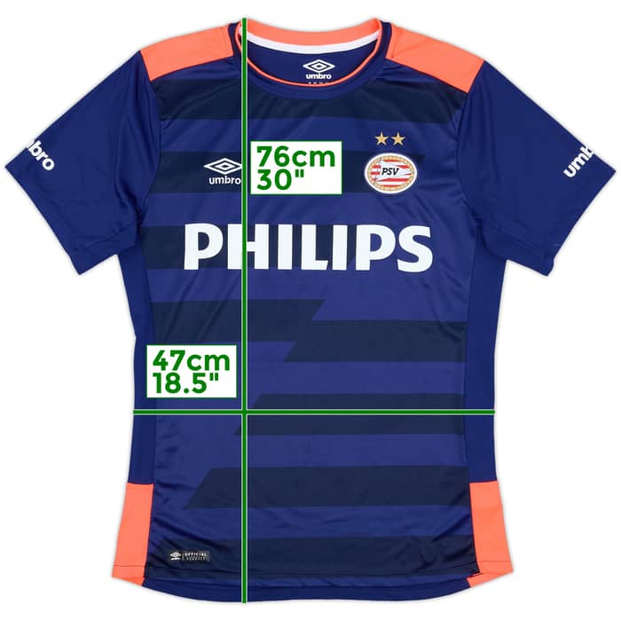 2015-16 PSV Away Shirt #18 - 8/10 - (M)