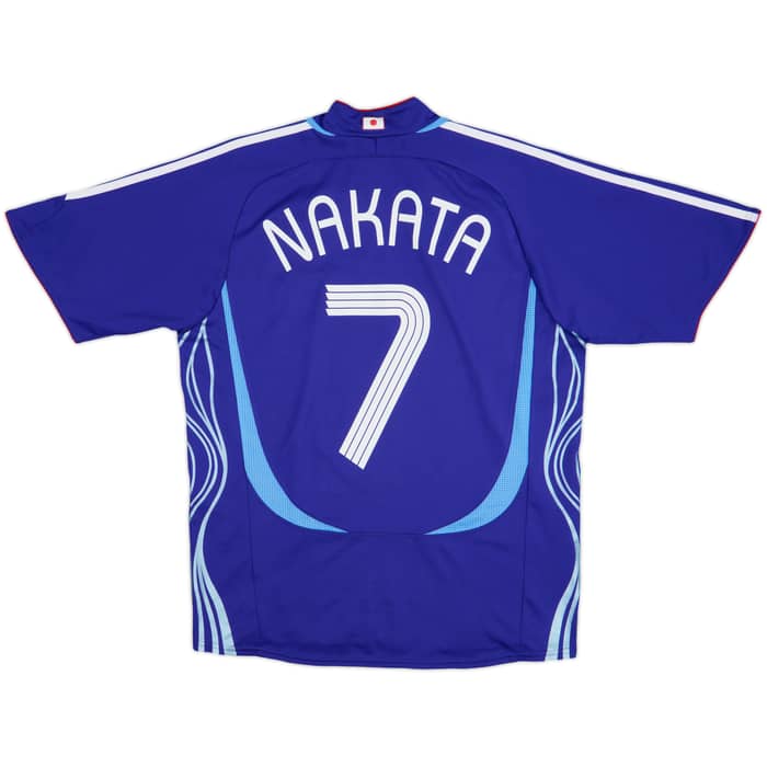 2006-08 Japan Home Shirt Nakata #7 - 8/10 - (M)