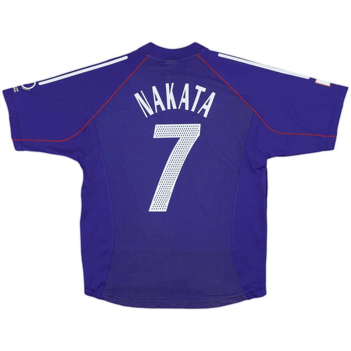 2002-04 Japan Home Shirt Nakata #7 - 8/10 - (L)