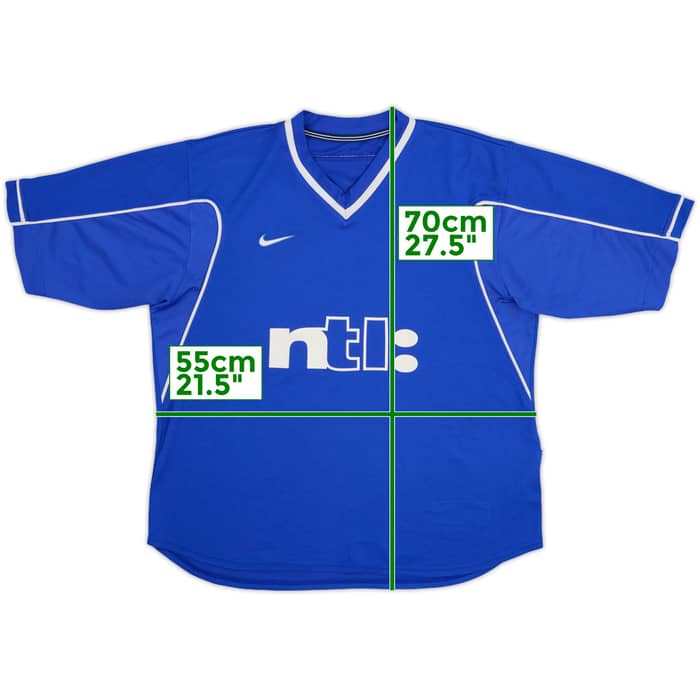 1999-01 Rangers Home Shirt - 6/10 - (L)