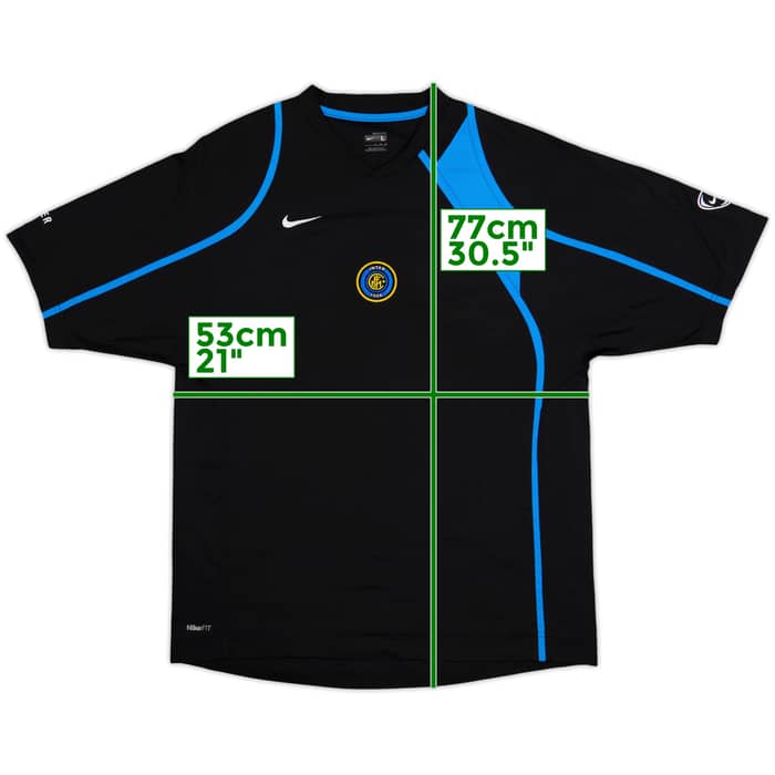2007-08 Inter Milan Nike Training Shirt - 8/10 - (L)