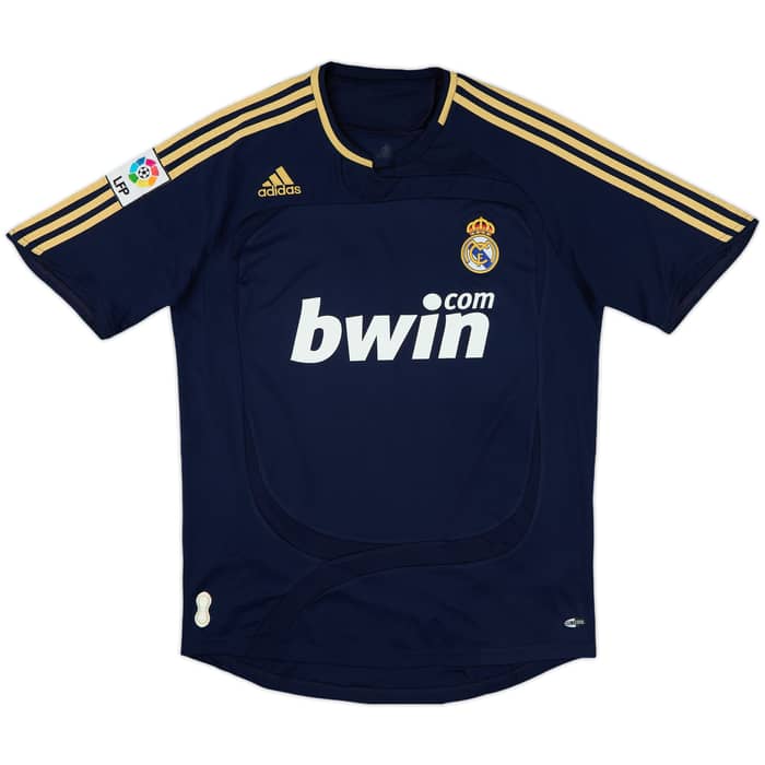 2007-08 Real Madrid Away Shirt v. Nistelrooy #17 - 8/10 - (L)