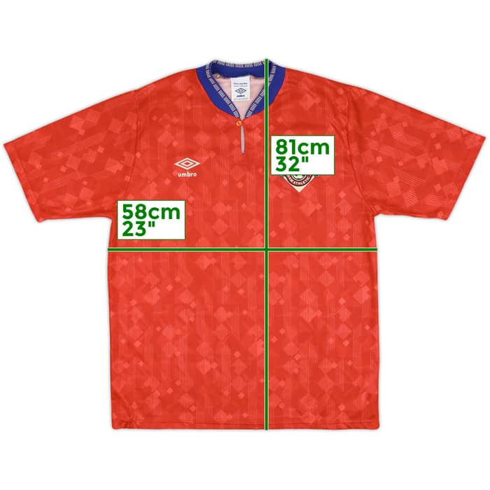 1989-91 Oldham Away Shirt - 10/10 - (L)
