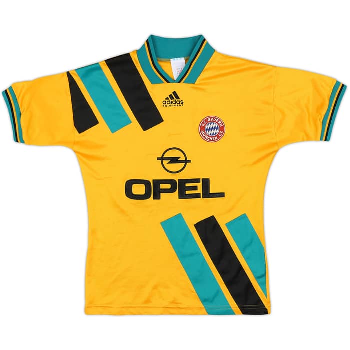 1993-96 Bayern Munich Away Shirt Scholl #7 - 8/10 - (XS)