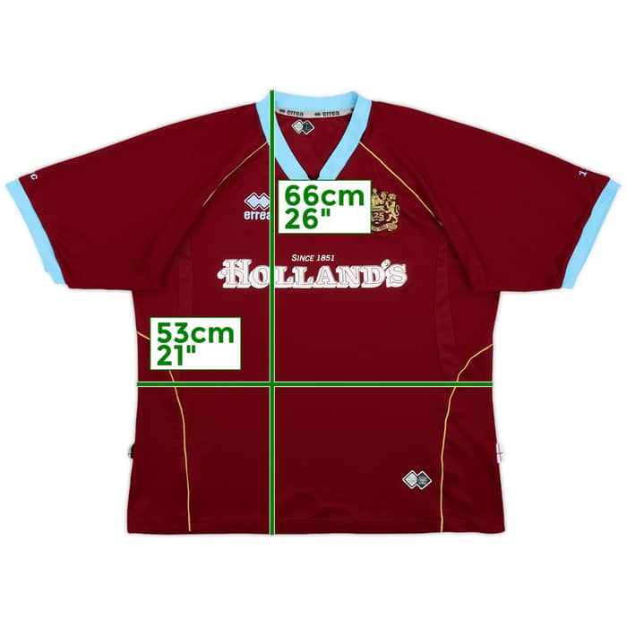 2007-08 Burnley Home Shirt - 7/10 - (L)