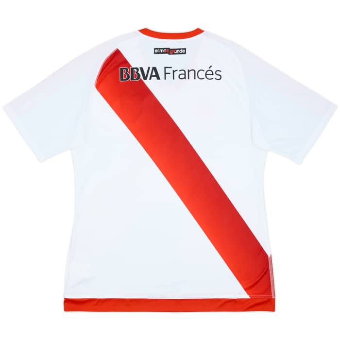 2015-16 River Plate Home Shirt - 9/10 - (XL)