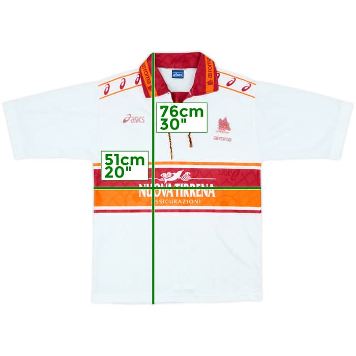1994-95 Roma Away Shirt - 8/10 - (M)